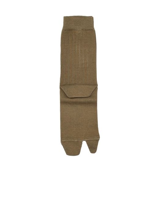 Maison Margiela Natural Tabi Socks