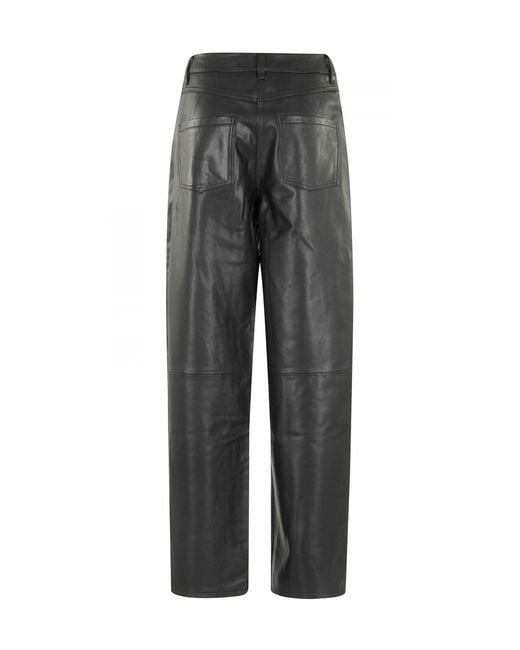 REMAIN Birger Gray Christensen Cocoon Leather Pants