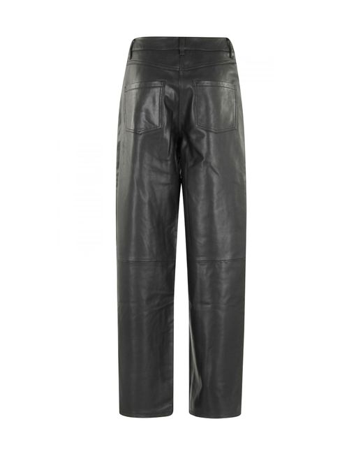 REMAIN Birger Gray Christensen Cocoon Leather Pants