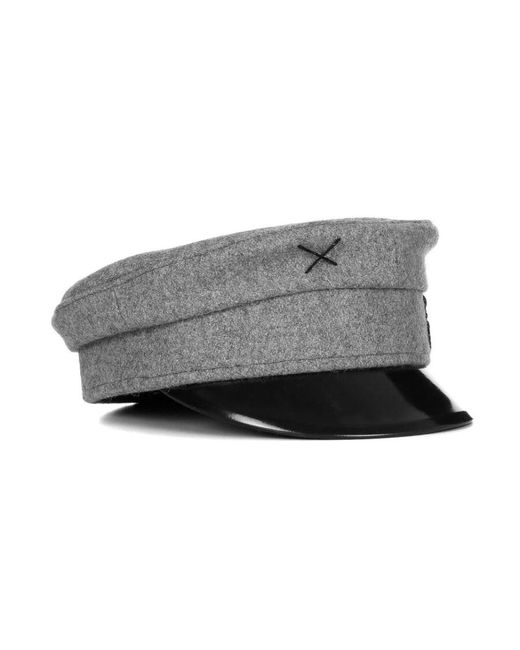 Ruslan Baginskiy Gray Baker Boy Hat