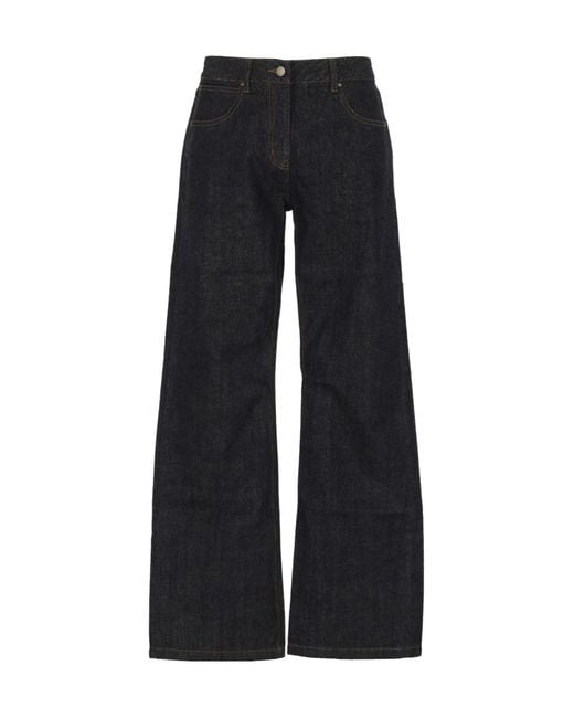 Entire studios Black Wide-Leg Jeans for men