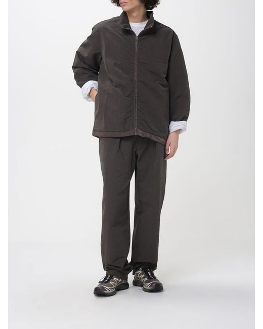 RANRA Gray Pleated Relaxed Pants for men