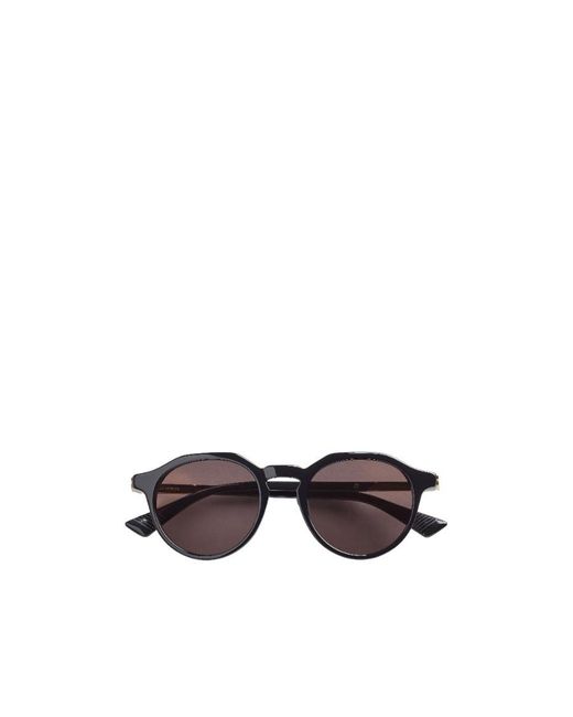 Bottega Veneta White Eyewear Square Frame Sunglasses for men