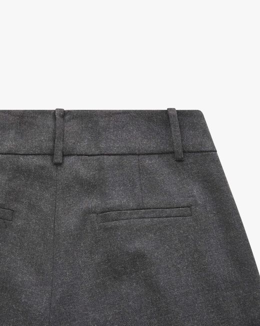 Herno Gray Belt-Loops Straight Trousers