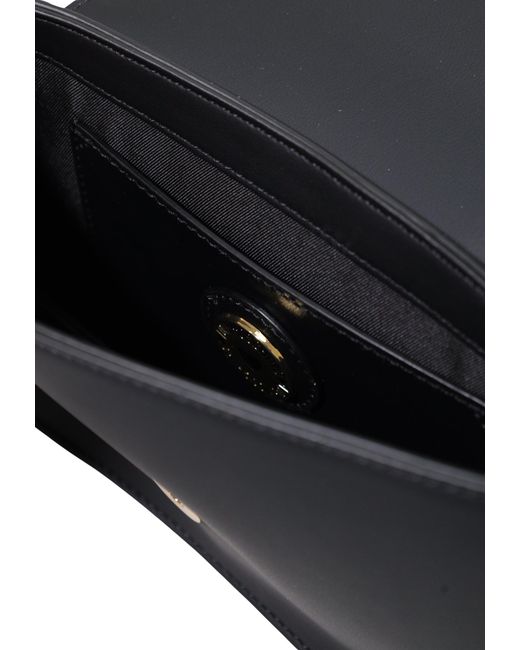 Moschino Black Flap Shoulder Bag