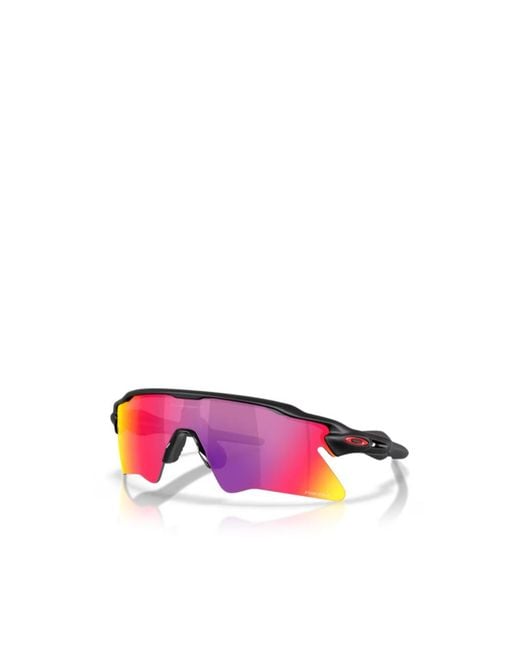 Oakley Purple Semi-Rimless Sunglasses for men