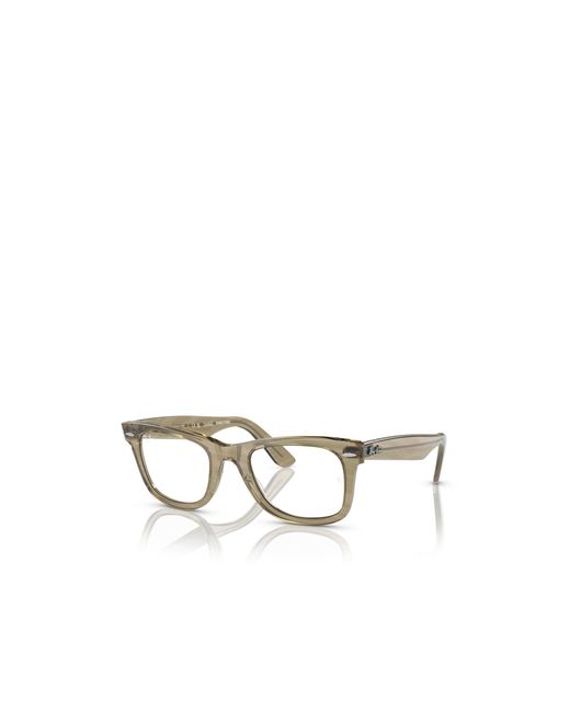 Ray-Ban White Full Frame Sunglasses for men