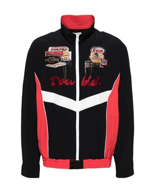 Doublet Patchwork Embroidered Sports Jacket for men