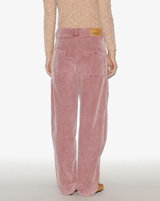Isabel Marant Red Onyta Pants