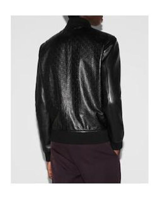 Gucci Black Monogrammed Zip-Up Jacket for men