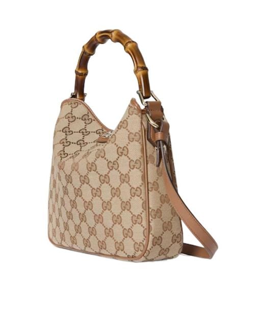 Gucci Brown Diana Small Shoulder Bag