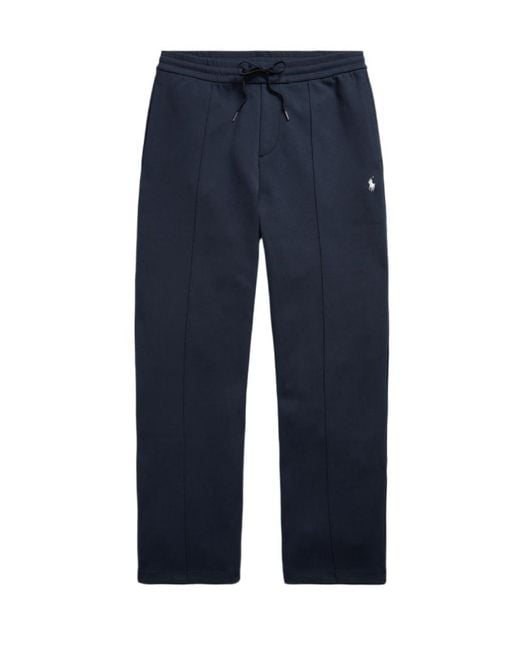 Polo Ralph Lauren Blue Double-Knit Track Pants for men