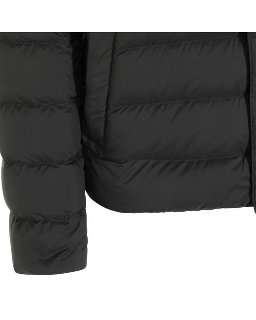 Herno Black Quilted Down Jacket for men