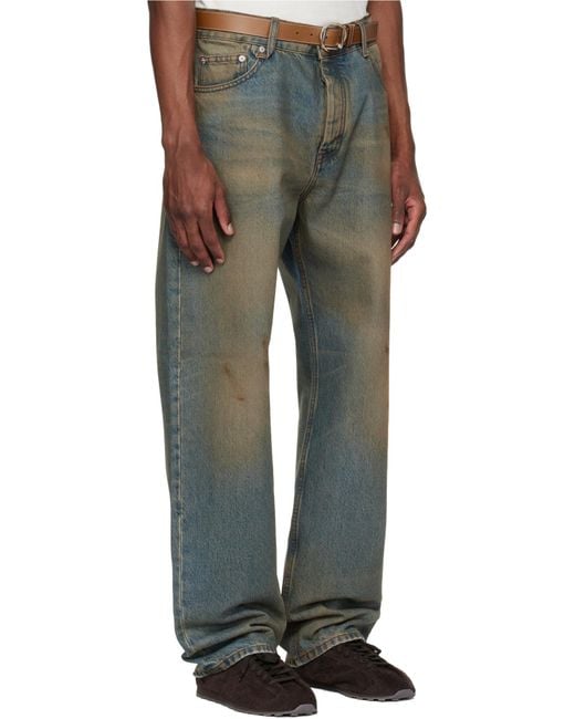 Jacquemus Gray The Berger De-Nîmes Denim Jeans for men