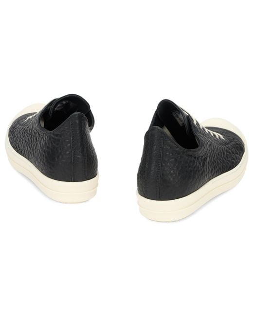 Rick Owens Black Tower Low Sneakers for men