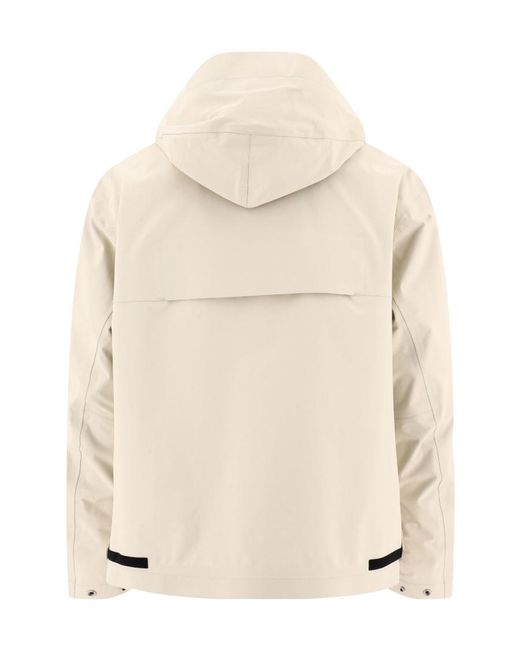 Stone Island Natural Stellina_3L Long-Sleeved Hooded Windbreaker for men