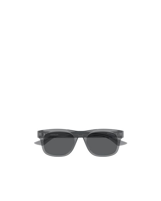 Montblanc Multicolor Eyewear Square Frame Sunglasses for men