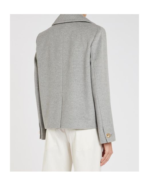 Marella Gray Long-Sleeved Jacket