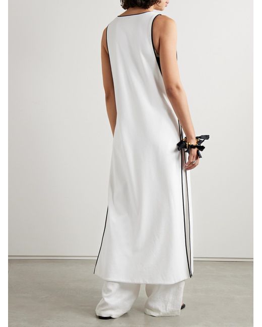Marysia Swim White Terry Cloth Cover-Up Dress