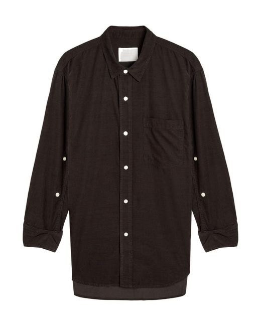 Citizens of Humanity Black Corduroy Shirt
