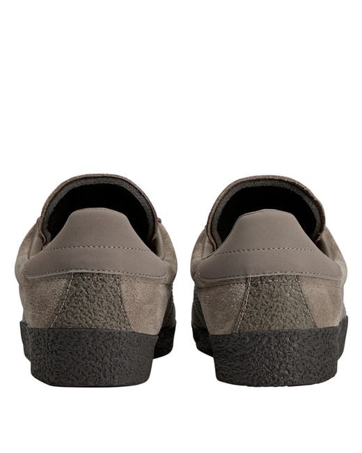 Adidas Brown Solid Low-Top Trainers for men