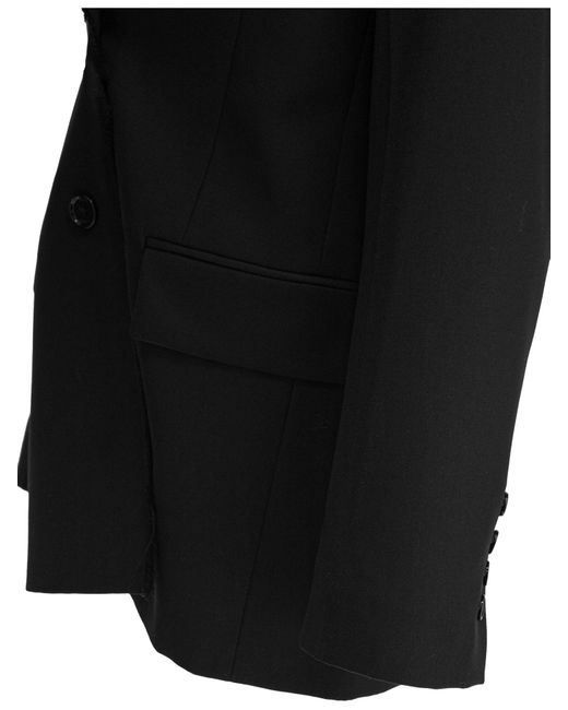 Totême Black Totême Single-Breasted Long Sleeved Blazer