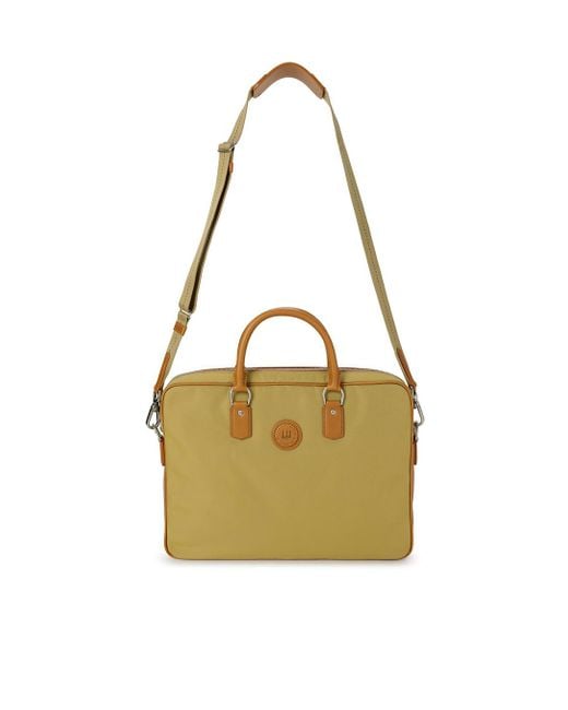Dunhill Metallic Logo Briefcase