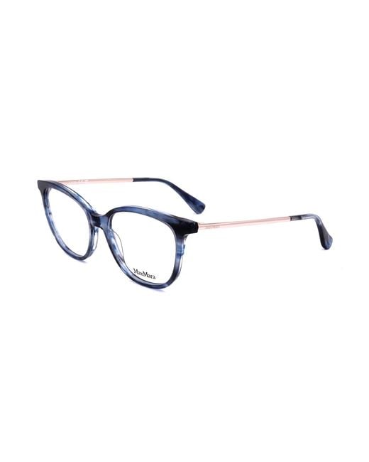 Max Mara Black Square Frame Glasses