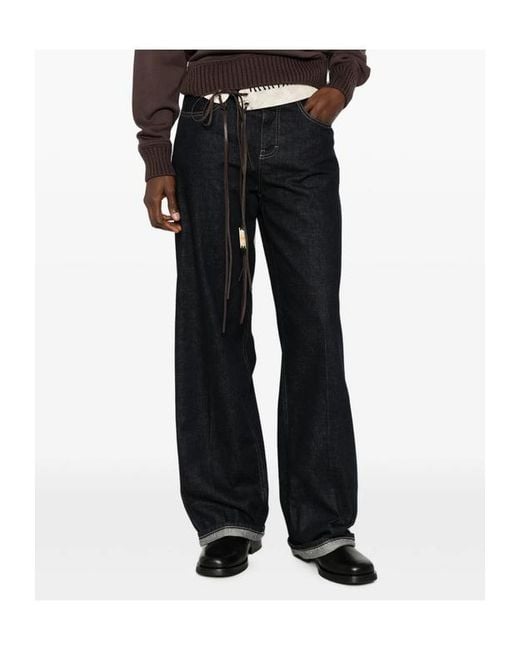 Closed Black Belt-Loop Jeans
