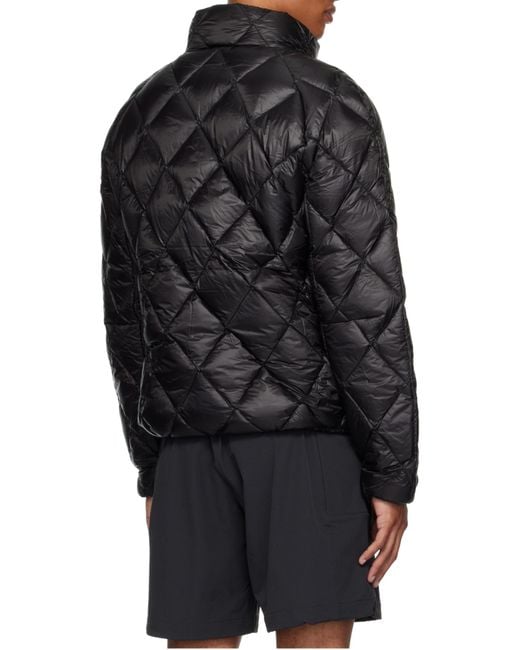 Roa Black Nuna Quilted Jacket for men