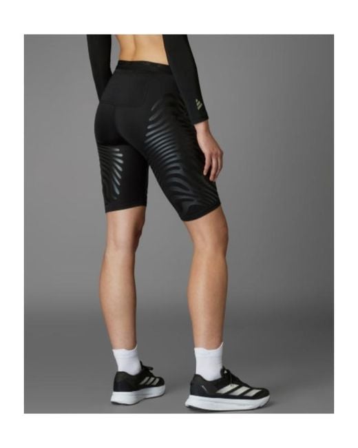 Adidas Black Originals Adizero Control Running Short Leggings