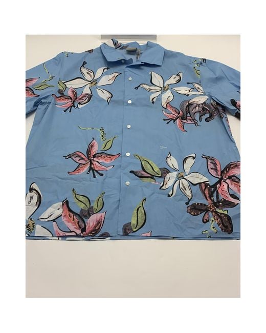 Dior Blue Iviera Shirt for men