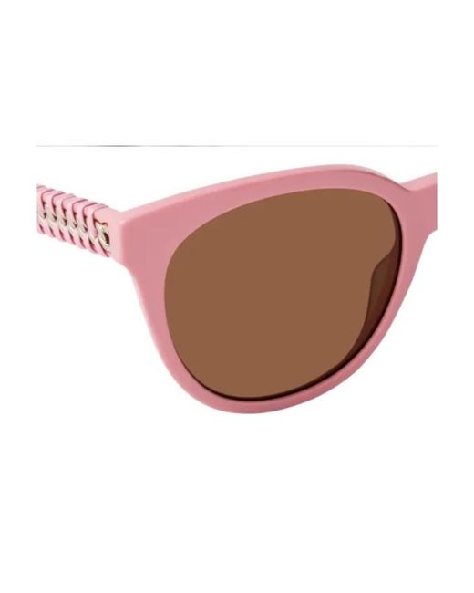 Stella McCartney Pink Logo Sunglasses for men