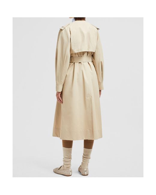 Moncler Natural Gourdon 3-In- Long Padded Jacket