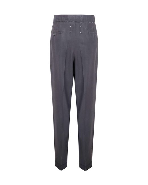 Maison Margiela Blue Pants for men