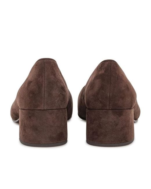 Tory Burch Brown Bow-Detailed Pumps