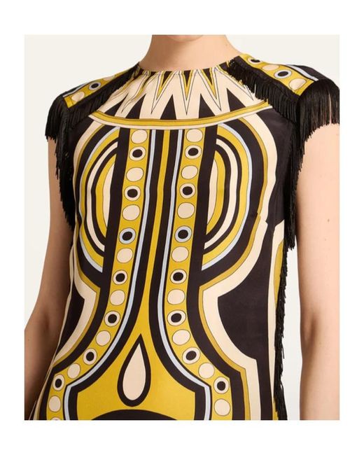 LaDoubleJ Metallic Scarf Dress