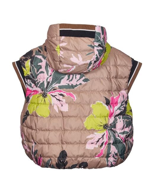 Herno Metallic Reversible Zip-Up Padded Vest