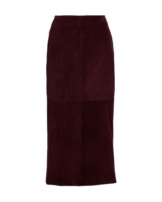 Nour Hammour Purple High-Waisted Skirt