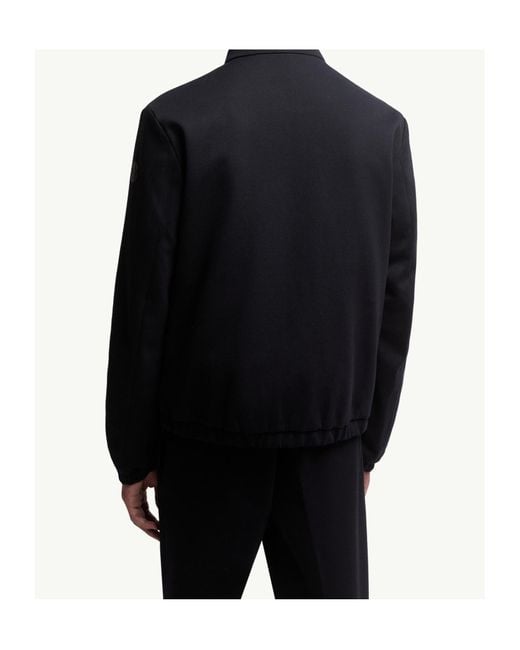 Moncler Blue Zip-Up Simorre Jacket for men
