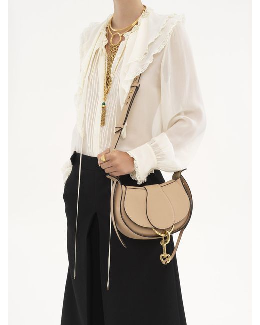 Chloé White Chloé Small Ride Crossbody Bag