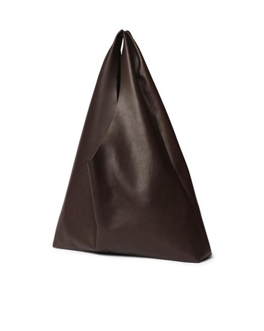 The Row Brown Bindle Handbag