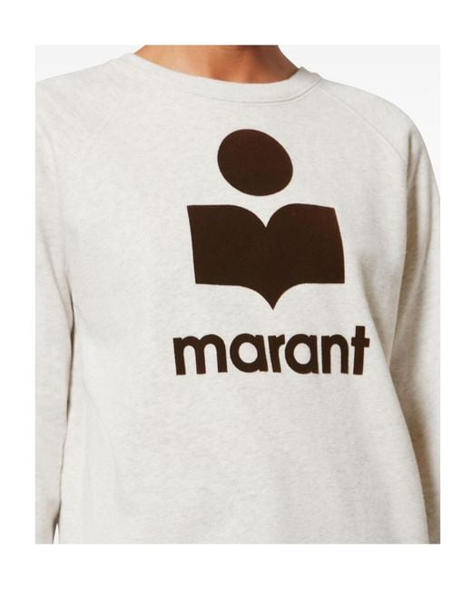 Isabel Marant White Isabel Marant Étoile Millyny Crewneck Sweatshirt