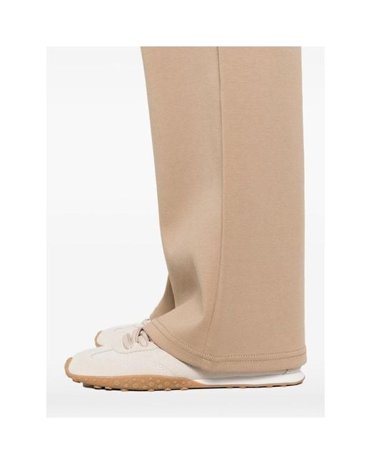 Max Mara Natural Casual Pants With Belt Loops