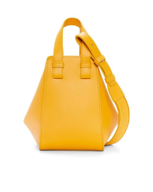 Loewe Yellow Compact Hammock Bag