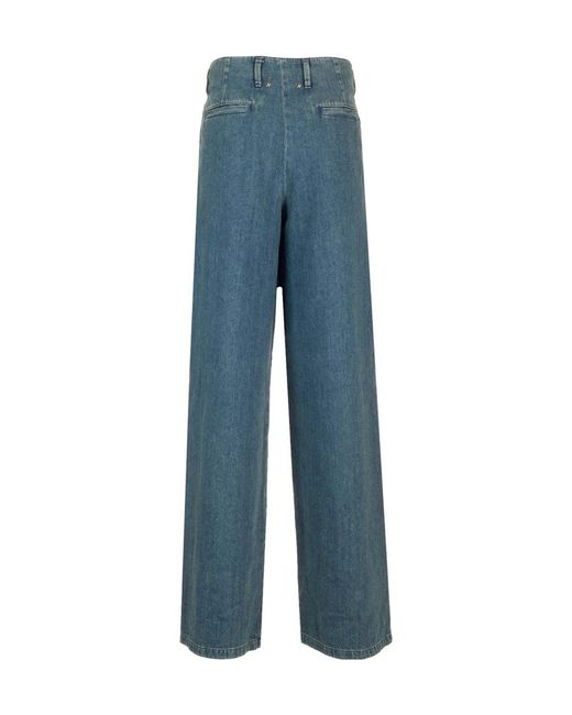 Golden Goose Deluxe Brand Blue Straight-Leg Jeans