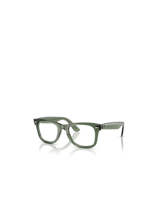 Ray-Ban White Wayfarer Ease Transparent for men