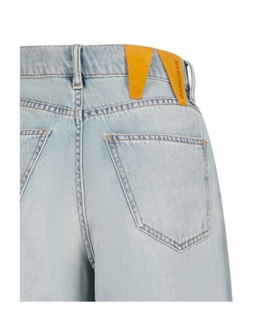 DARKPARK Blue Wide Leg Denim