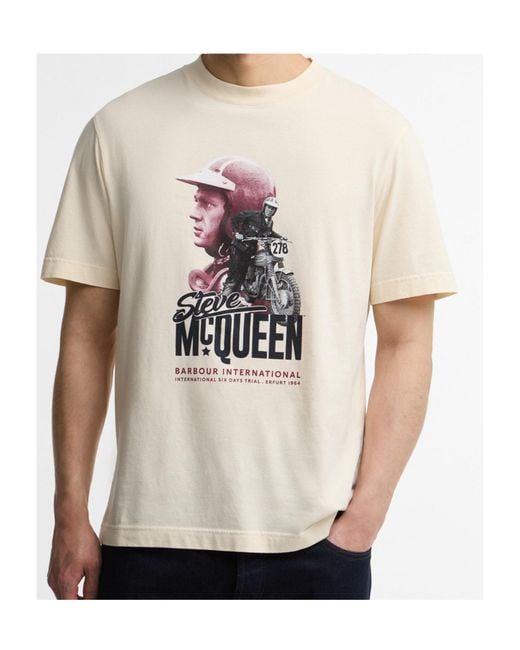 Barbour Natural Short-Sleeved T-Shirt for men