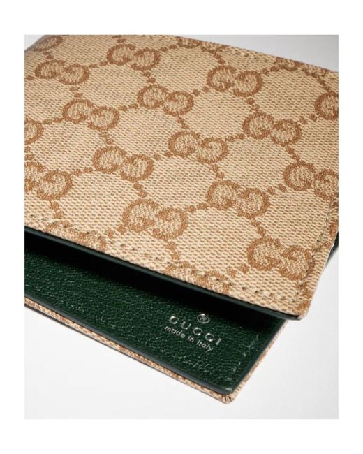 Gucci Natural Essence Classic Bi-Fold Wallet for men